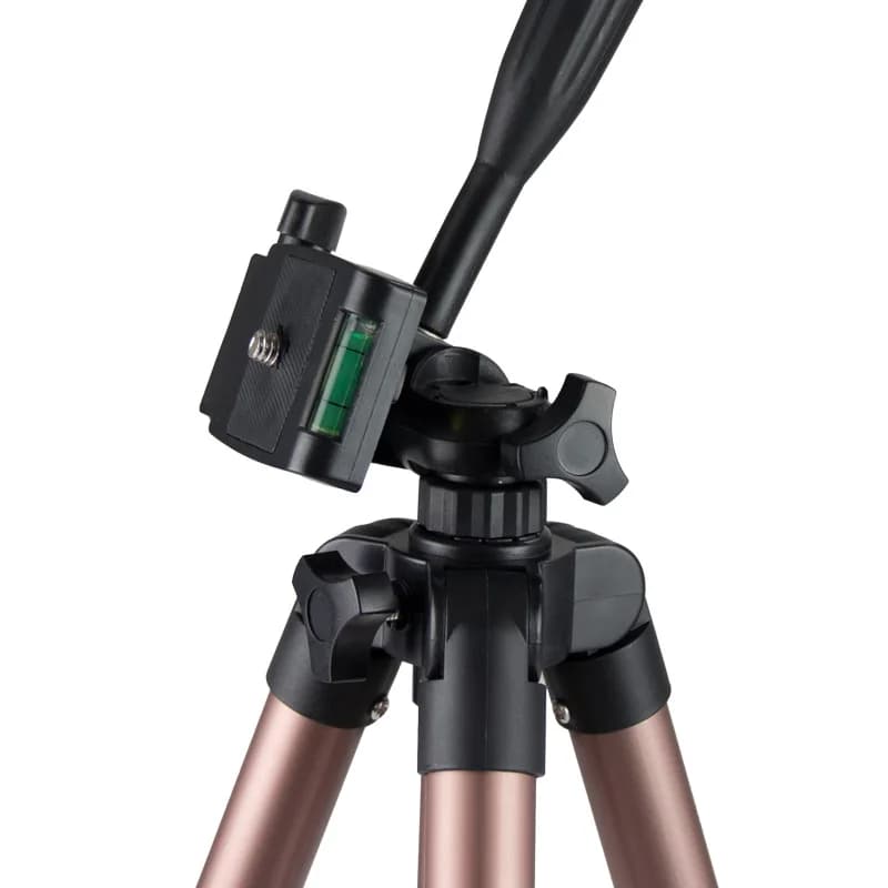 Aluminum Alloy Photography Tripod with Phone Holder