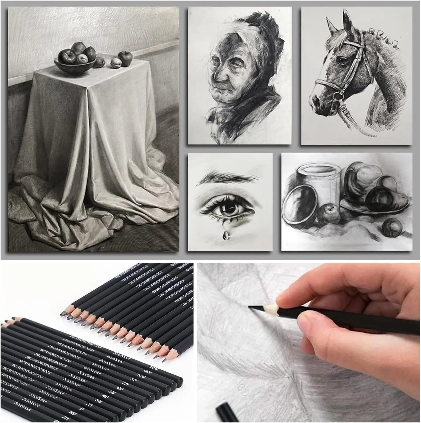 Drawing and Sketching Pencil Set