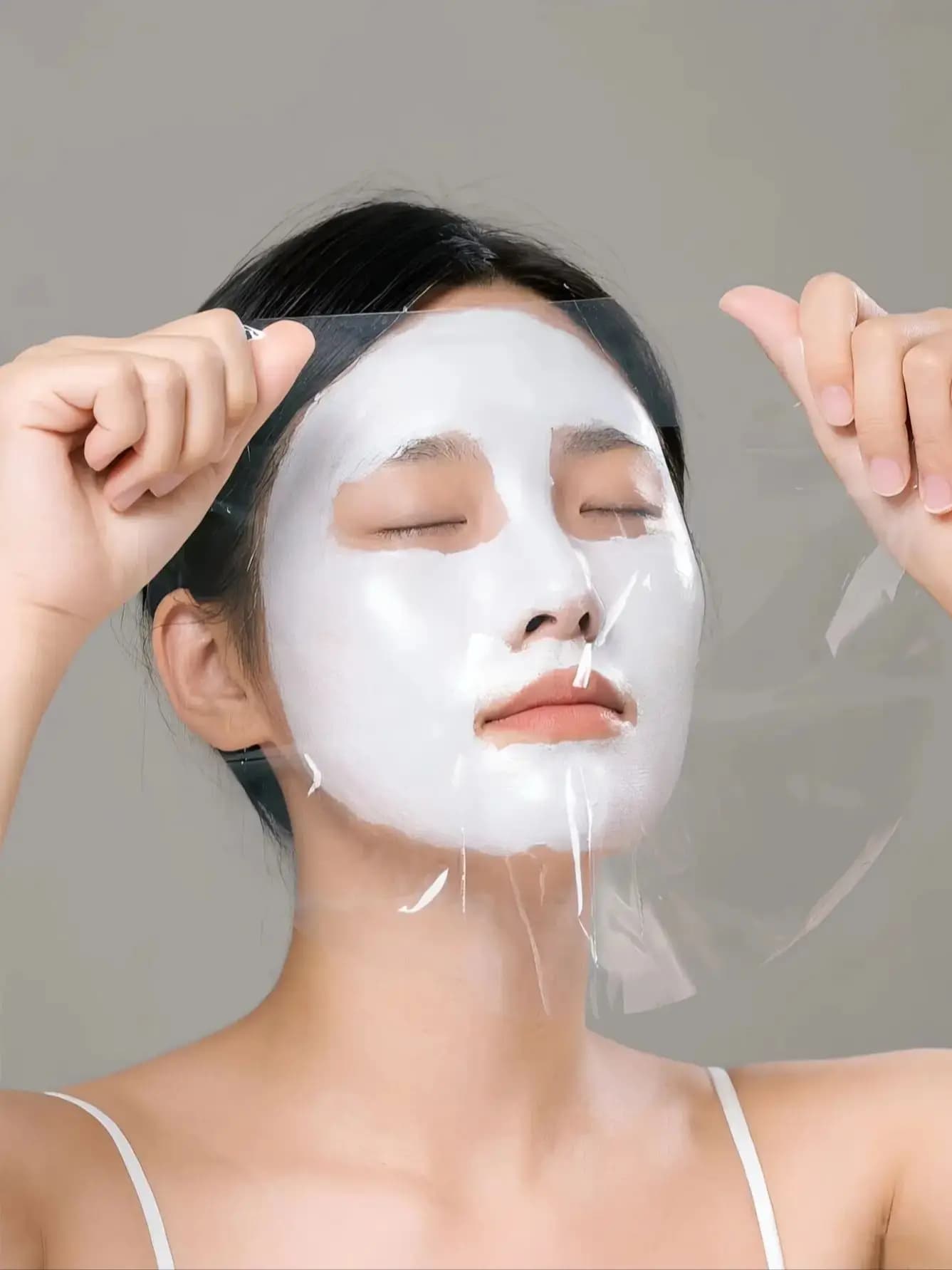 Disposable Facial Mask Sheets Ultra Thin Plastic