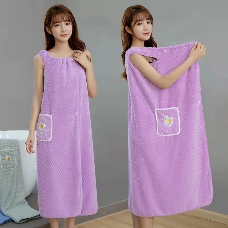 Women's Wearable Bath Wrap Towel