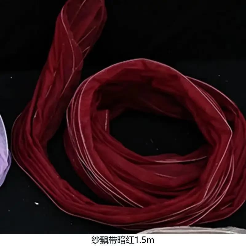 Organza Streamer Ribbon Backdrop Decoration