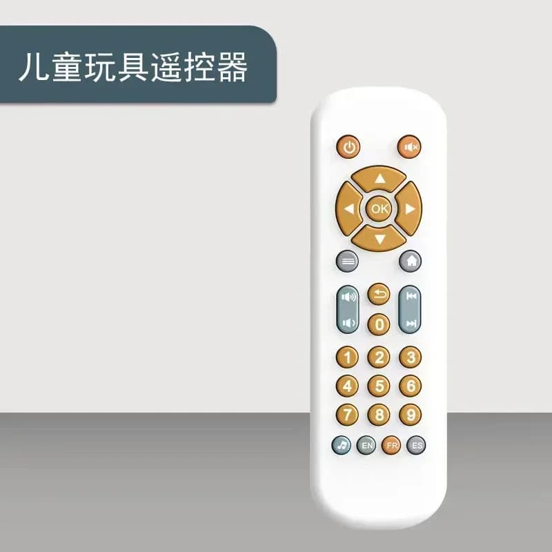 Baby TV Remote Control Toy with Music and Lights