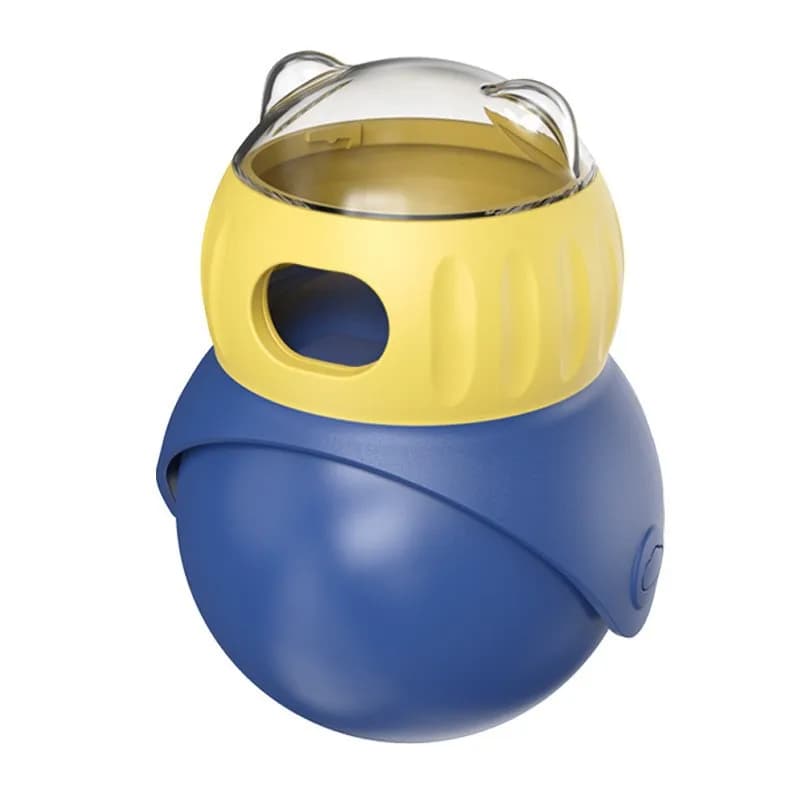 Adjustable Treat Dispenser Puzzle Ball for Cats