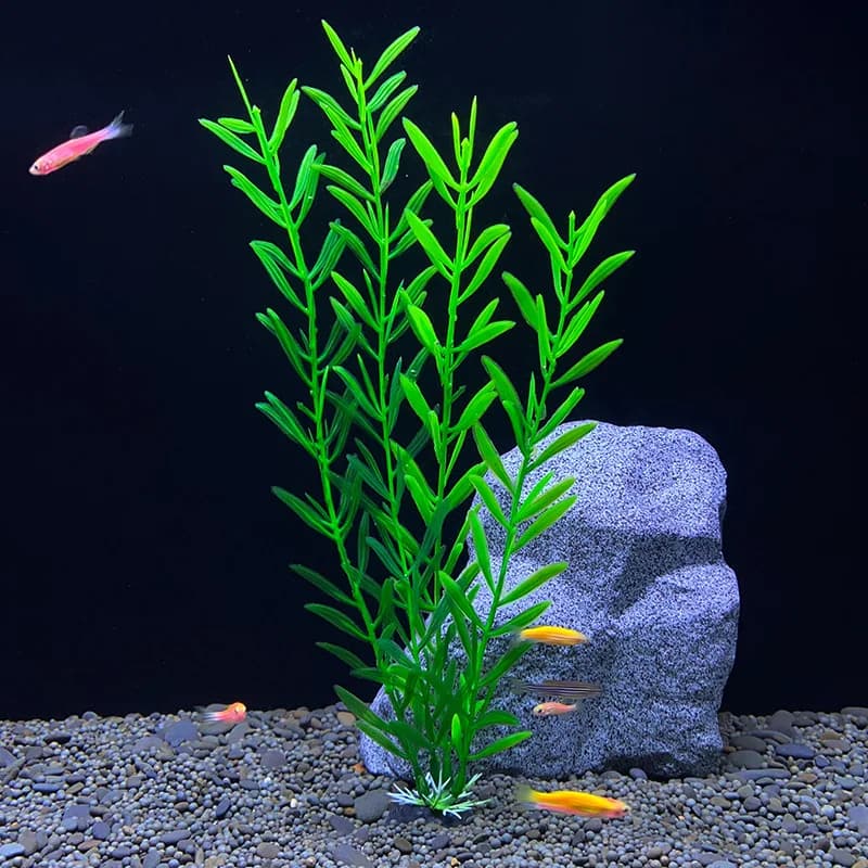 Aquarium Artificial Plants Decoration Fish Tank Landscaping Water Grass Ornaments Aquatic Simulated  Plant Supplies