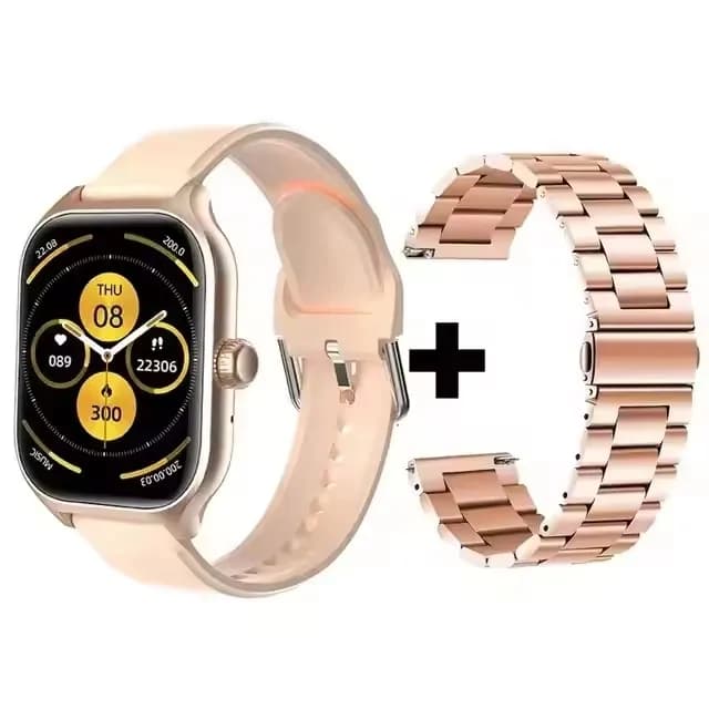 2027 New Smart Watch 2.01" HD Display Answer Make Call Message Preview Sports Modes DIY Dial Weather Forecast For Men Women H10