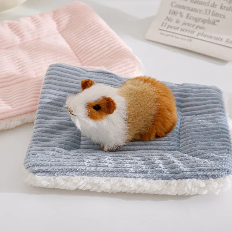 Fleece Winter Bed Mat for Small Pets