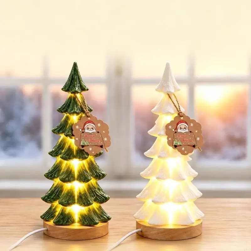USB Lighted Christmas Tree Tabletop Decoration