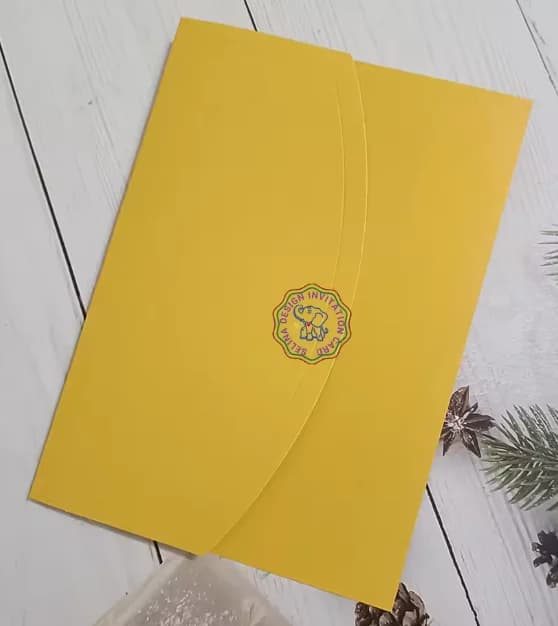 Arc Paper Wedding Invitation Card Covers, 25pc
