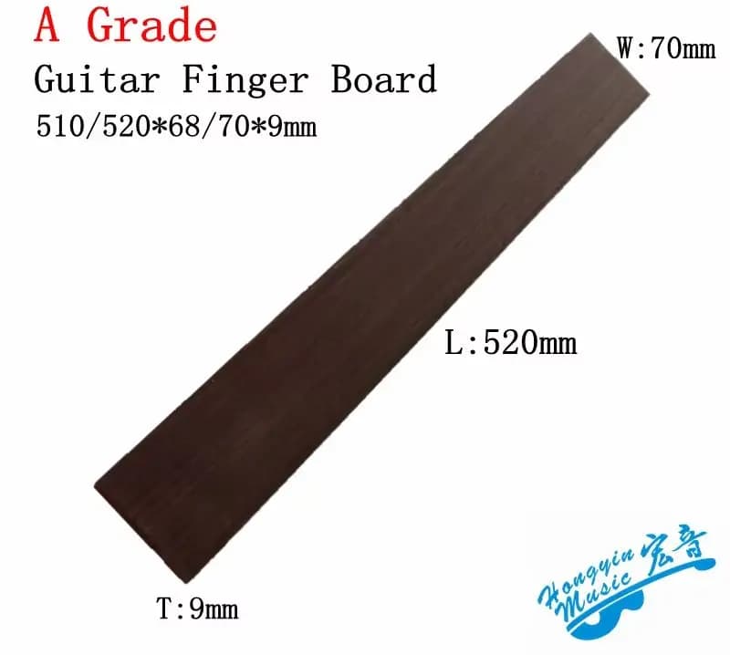 Wood Guitar Fingerboard Blank