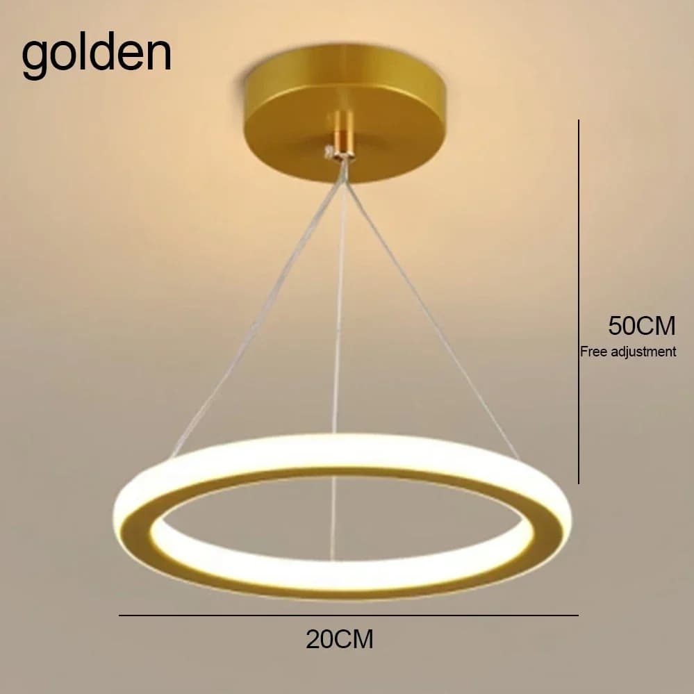 F-Golden-18W / 3-color light / AC 90-260V