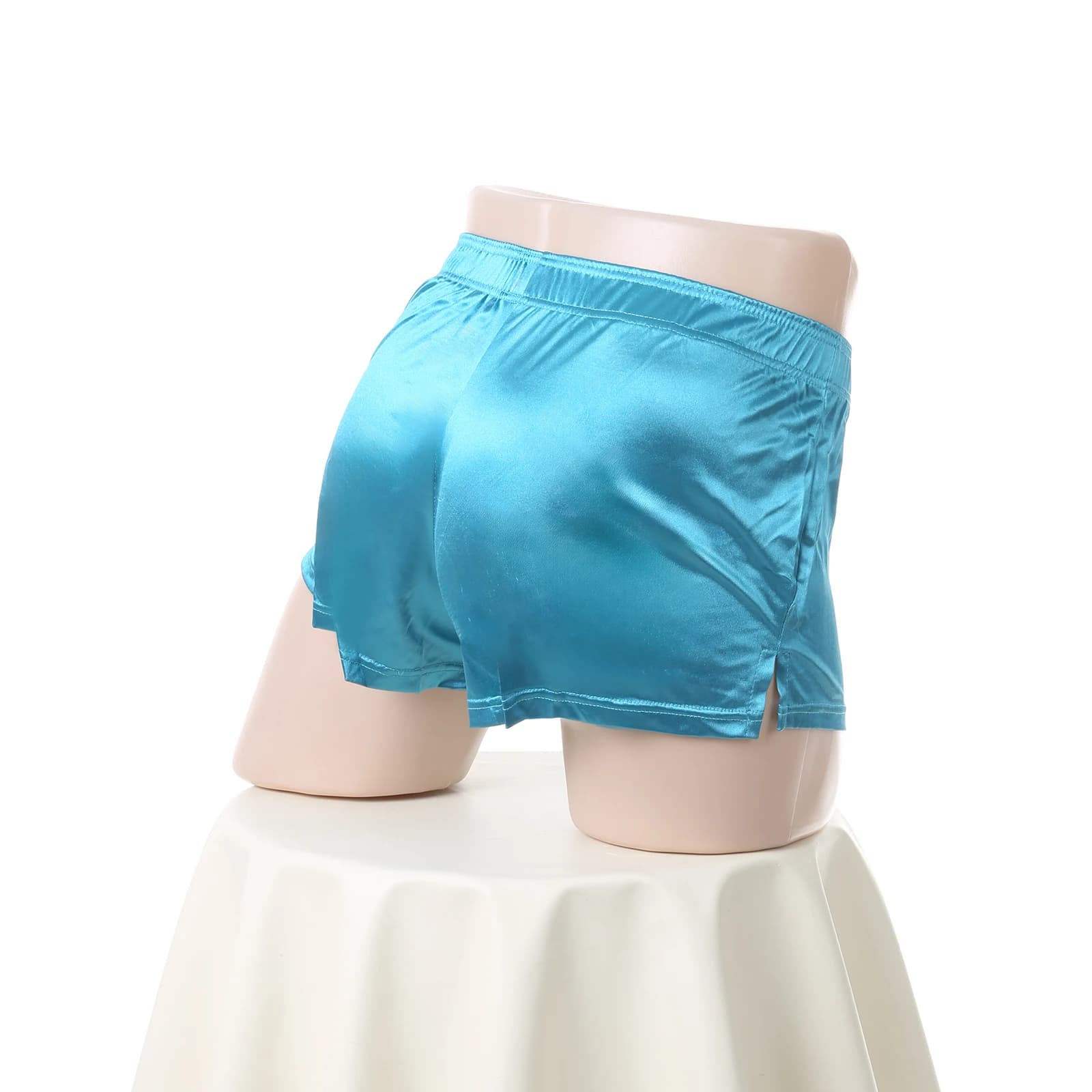 Men's Satin Sleep Shorts