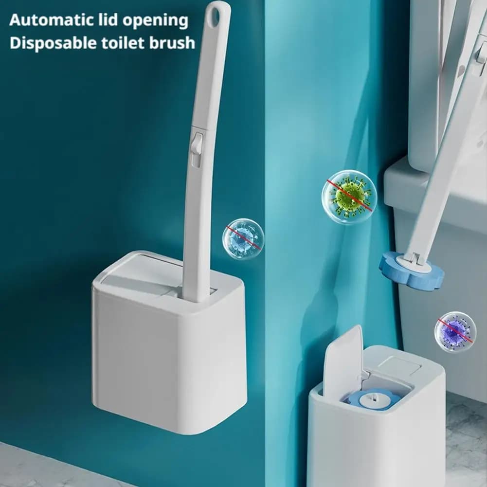 Disposable Toilet Brush Replacement Head Kit