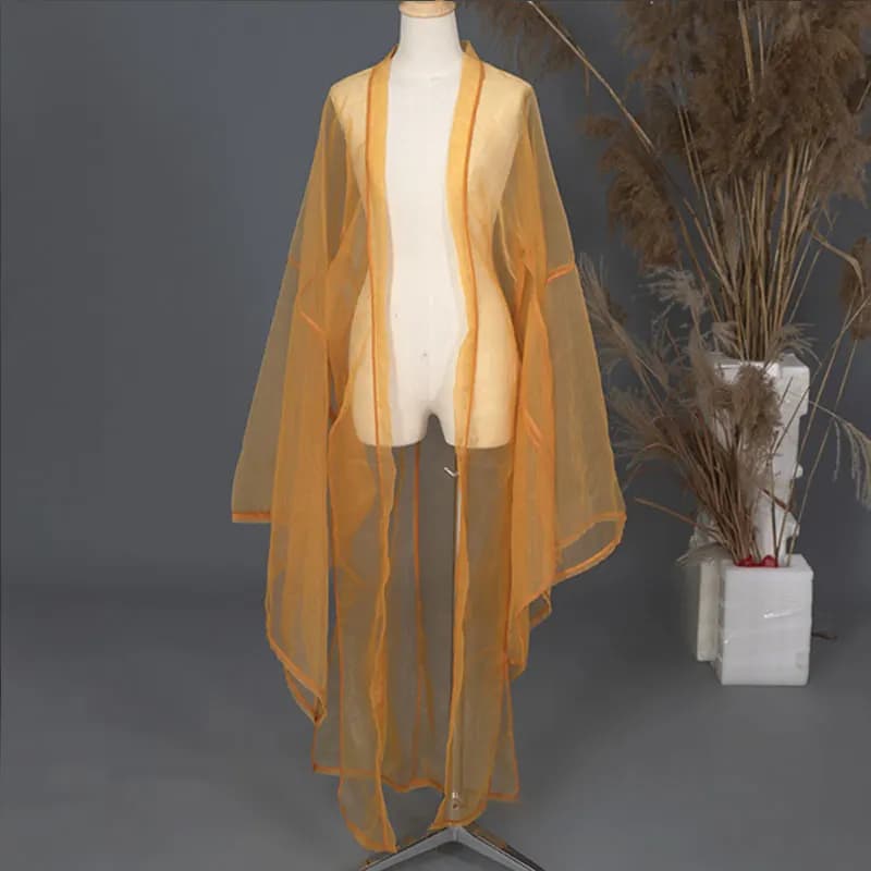 Women's Chiffon Hanfu Cloak Overcoat