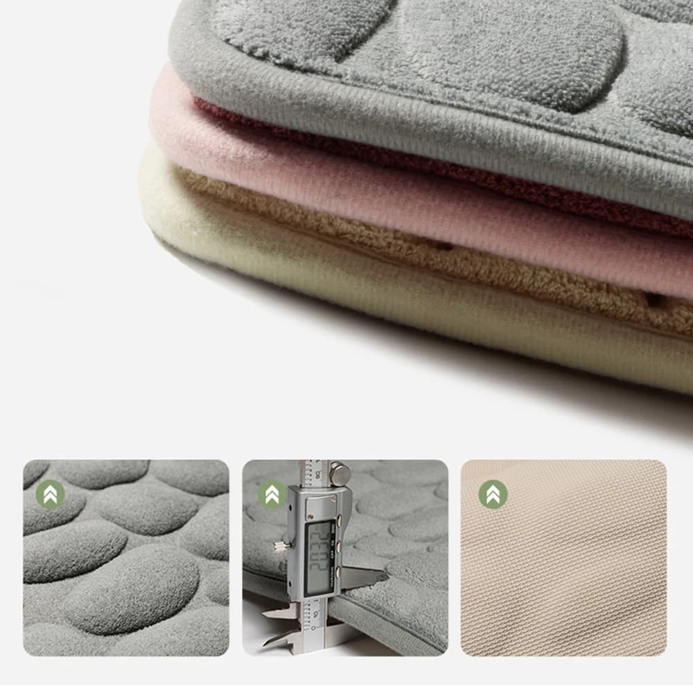 Non-Slip Absorbent Bathroom Floor Mat