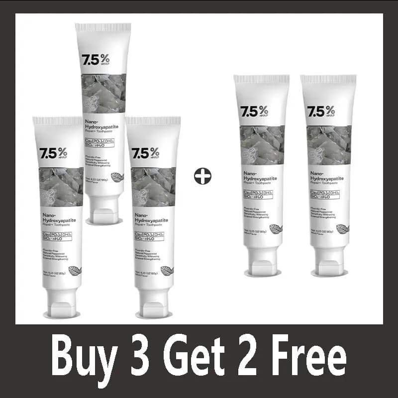 Nano Hydroxyapatite Fluoride-Free Toothpaste
