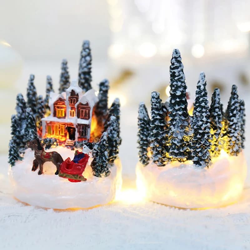 Christmas House LED Night Light