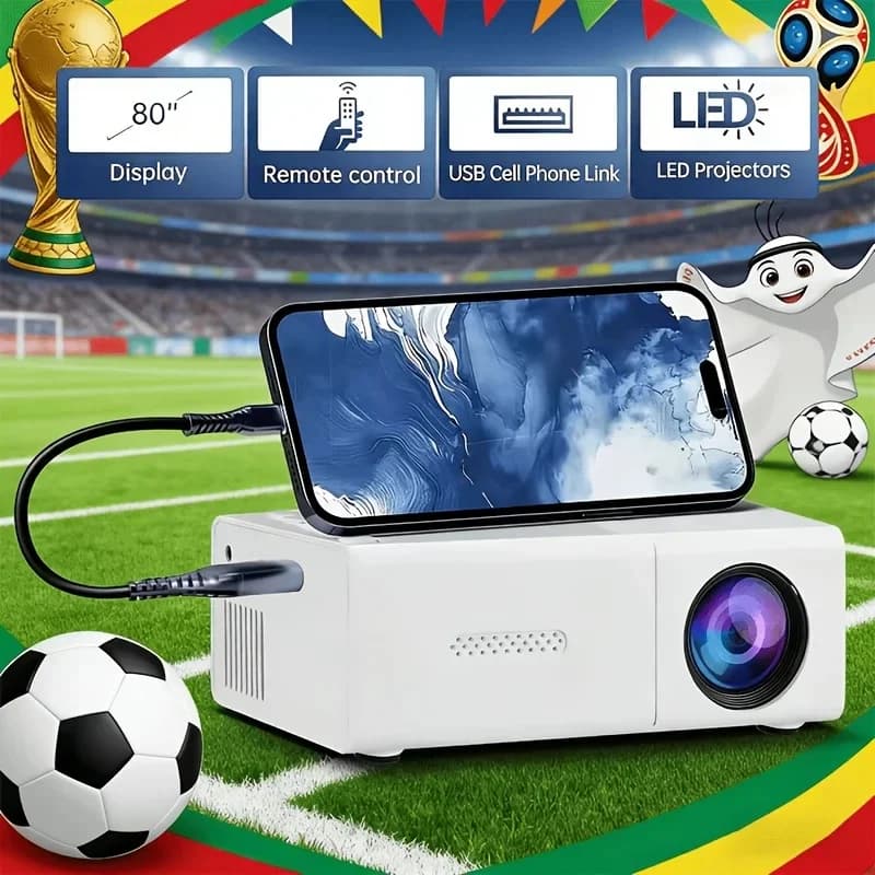 Mini Portable HD Projector