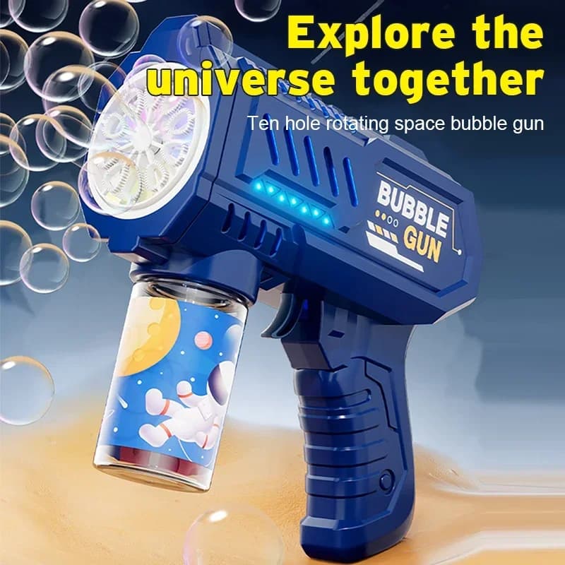 Automatic Bubble Gun with Bubble Liquid