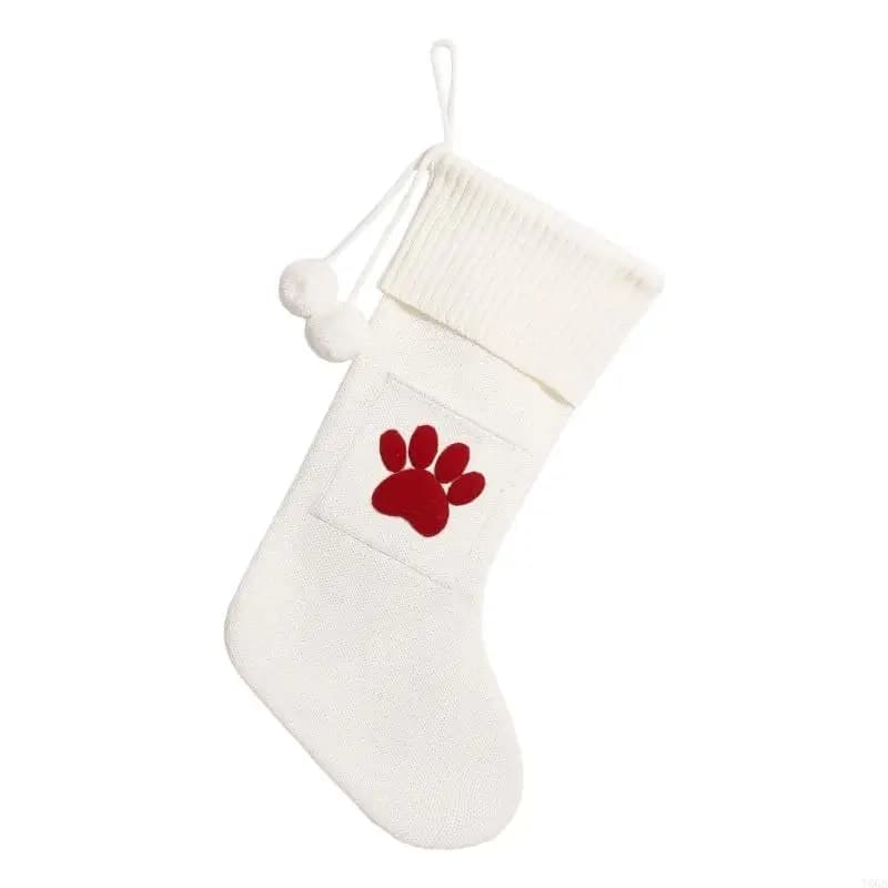 Acrylic Fibre Christmas Stocking with Loop