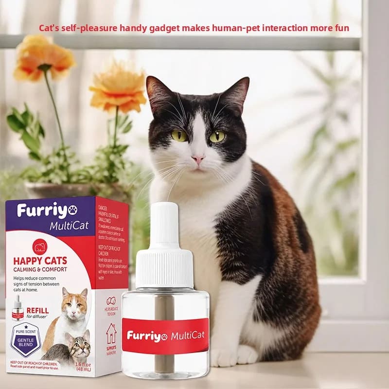 Cat Emotional Soothing Supplement Liquid for Stress Soothing and Emotional Safety Ingredients for Cats Pet Supplies