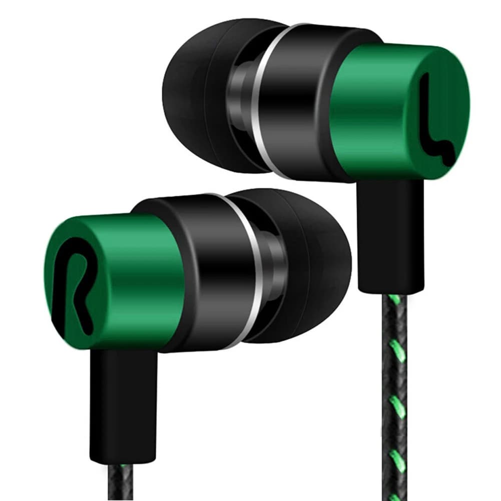 3.5mm In-Ear Stereo Earbuds with Bass