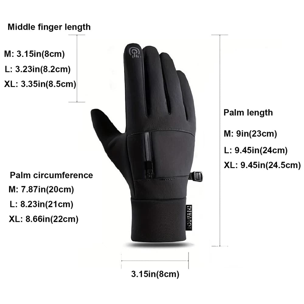 Touchscreen Windproof Cycling Gloves