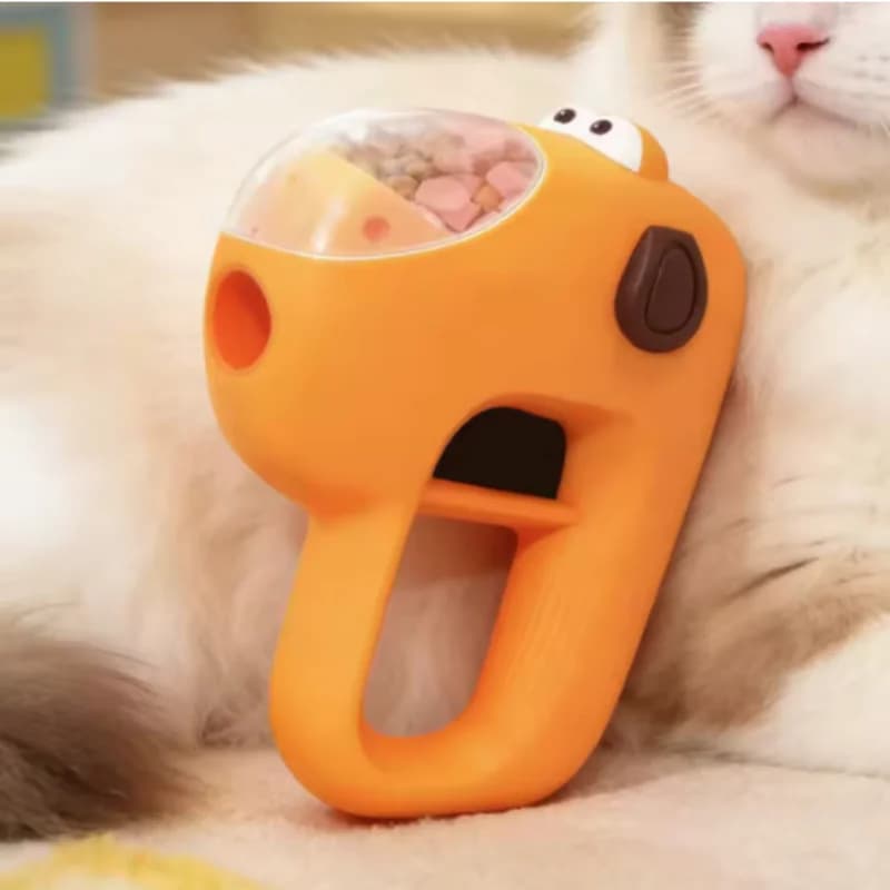 Automatic Pet Treat Launcher Dispenser