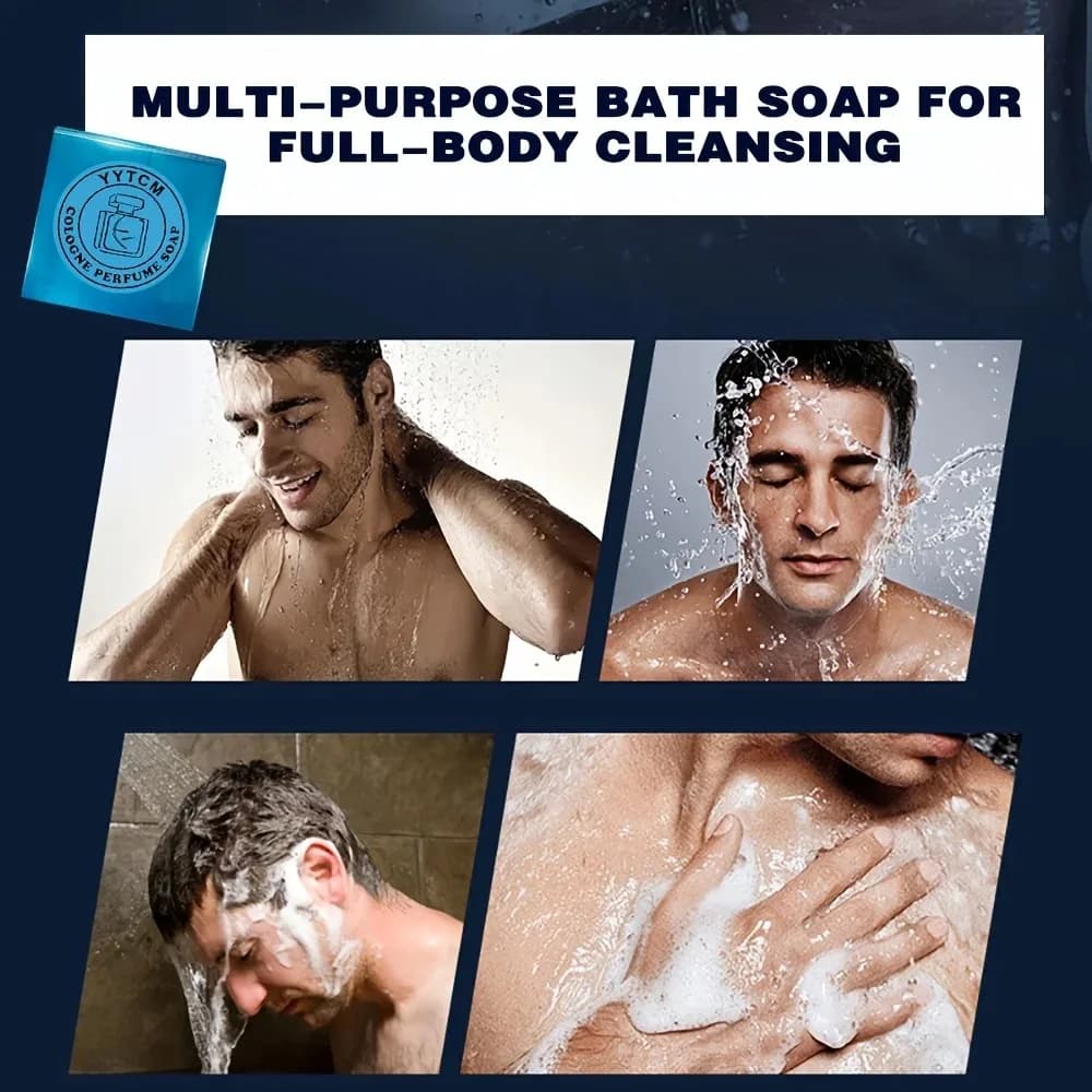 Men's Cologne Scented Handmade Soap Bar