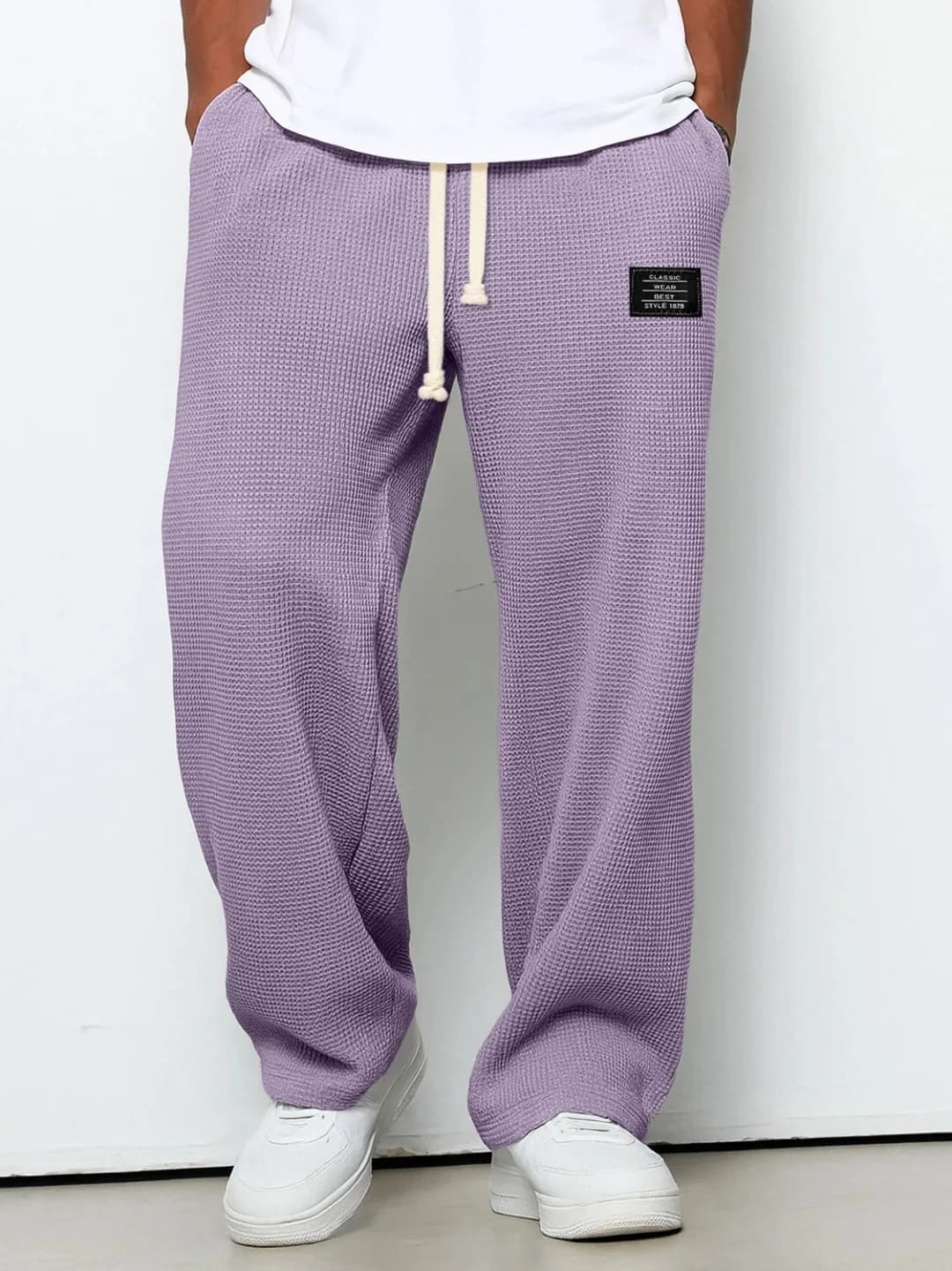 Men's Casual Wide-Leg Sweatpants