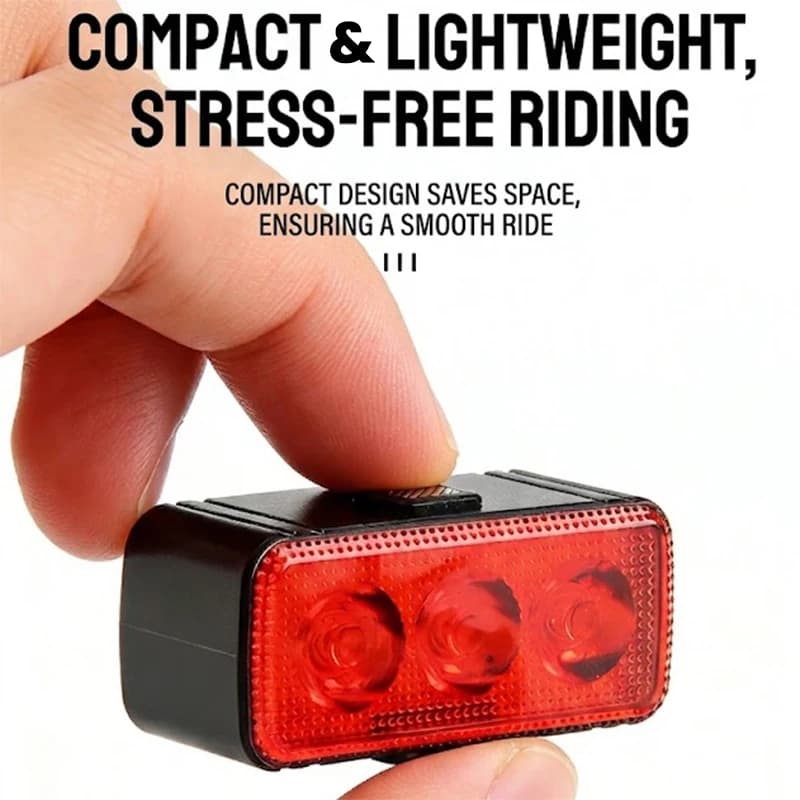 LED Bicycle Light Set Front and Rear