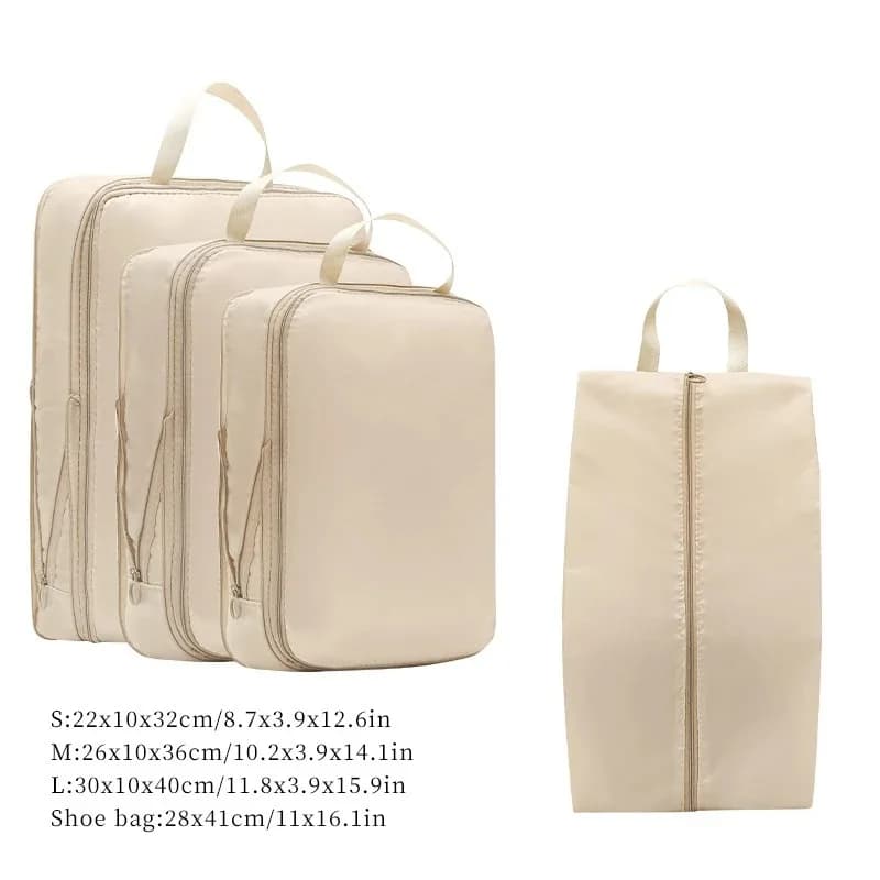 Travel Storage Bag Organizer Set