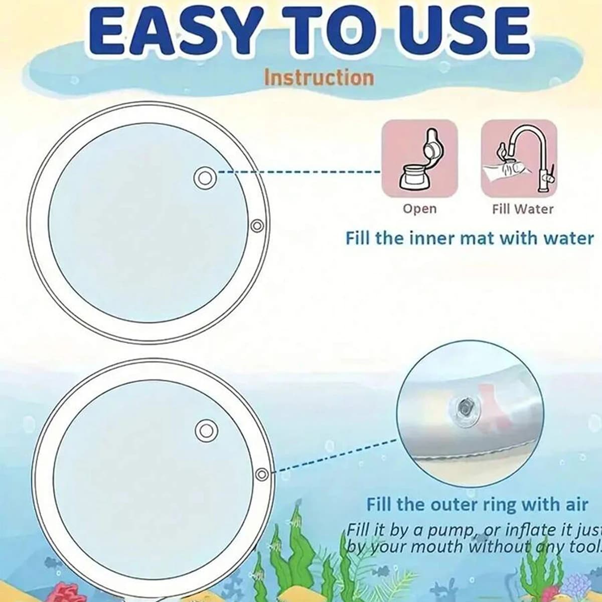 Summer Pet Cooling Water Mat