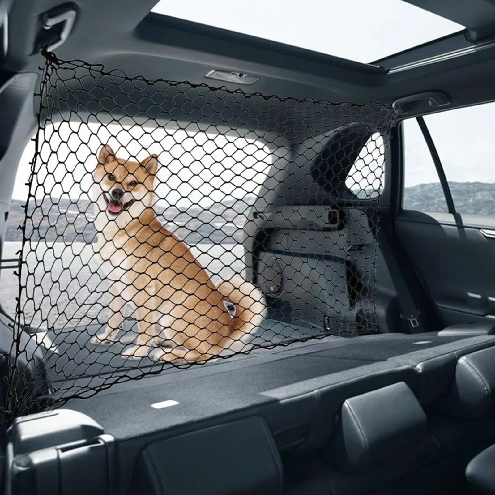 Escape-Proof Dog Car Barrier