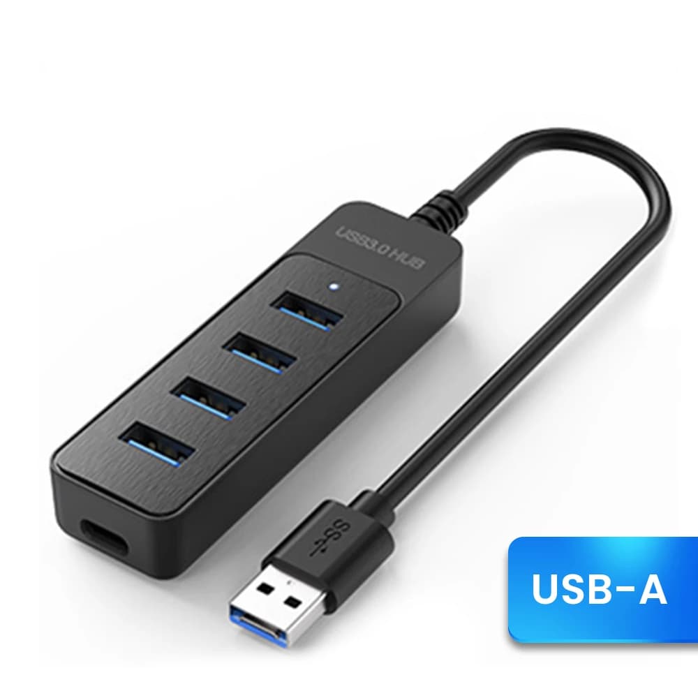 4 Port USB 3.0 Hub High Speed Transmission Multiple Expander Ports For Laptop PC Computer Office Travel Data Accessories USB Hub