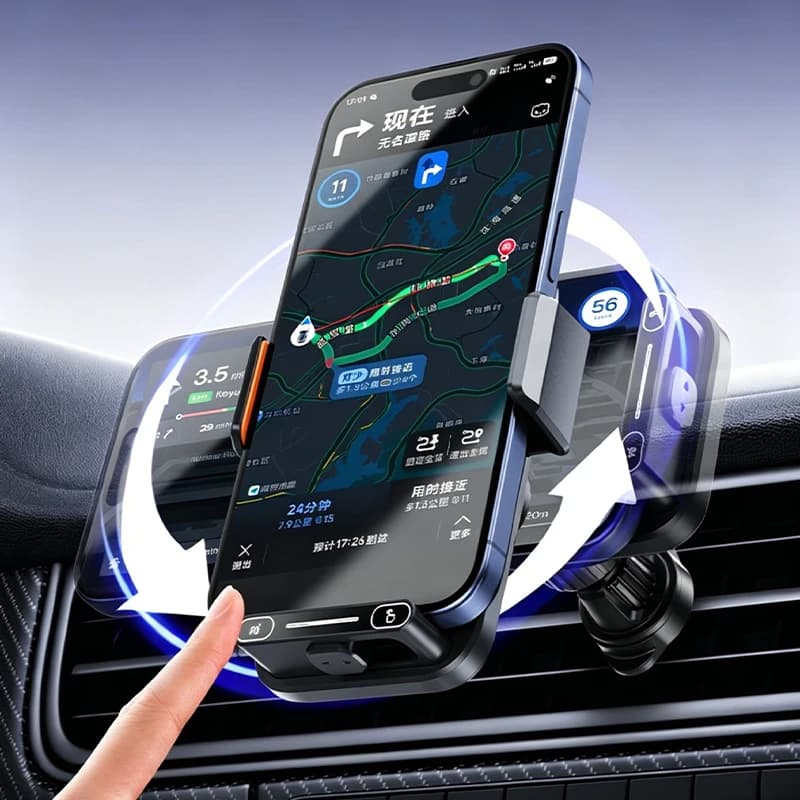 Car Phone Holder with Wireless Charger