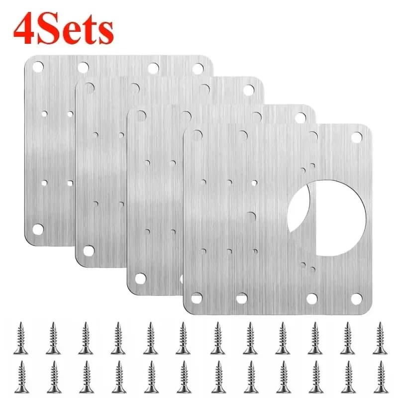 Cabinet Door Hinge Repair Mounting Plate