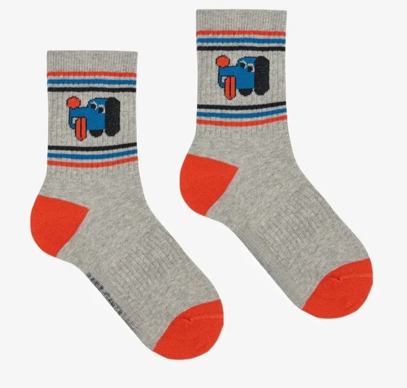 Knee High Cartoon Frilly Socks for Toddlers