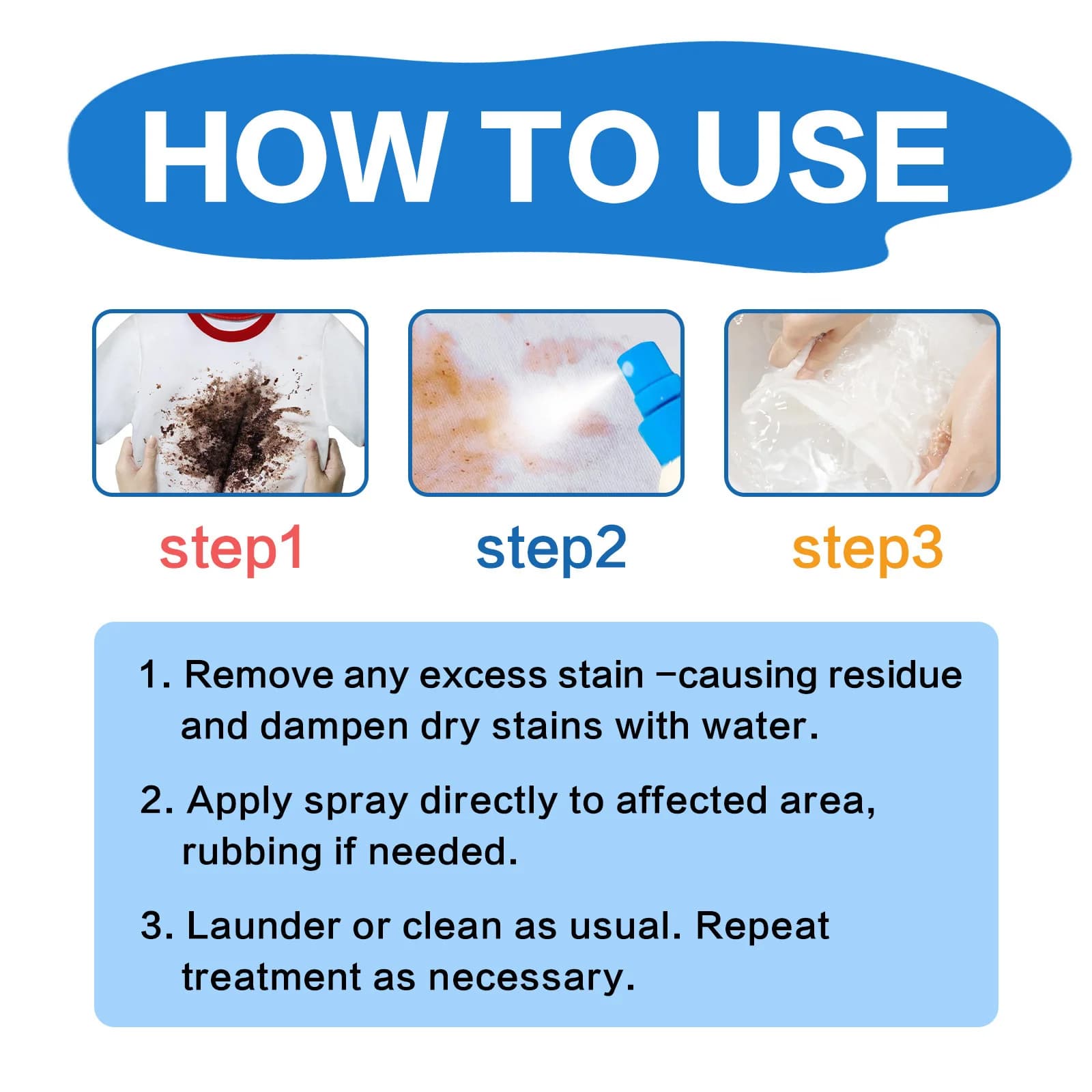 Multi-Surface Fabric Stain Remover 120ml