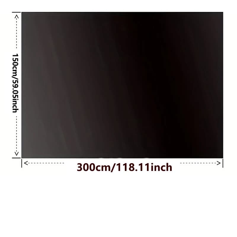 Blackout Window Film Self-Adhesive