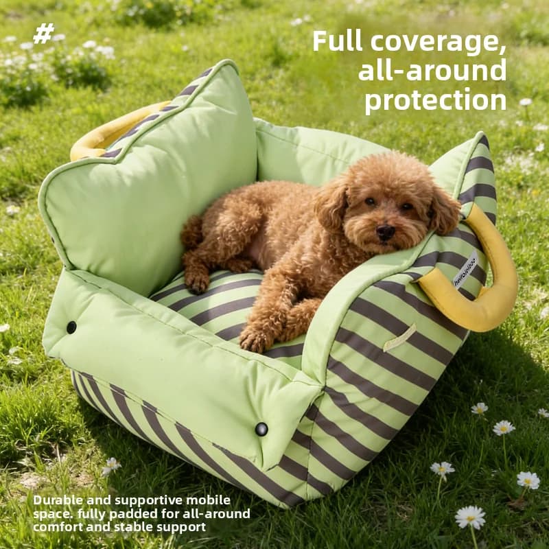 Car Pet Booster Seat with Washable Cover