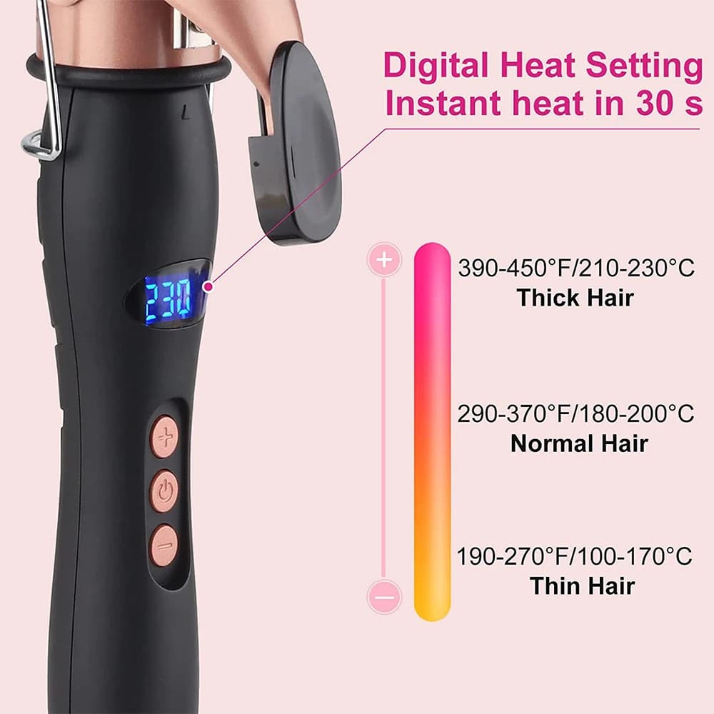 Professional Ceramic Curling Iron 38mm