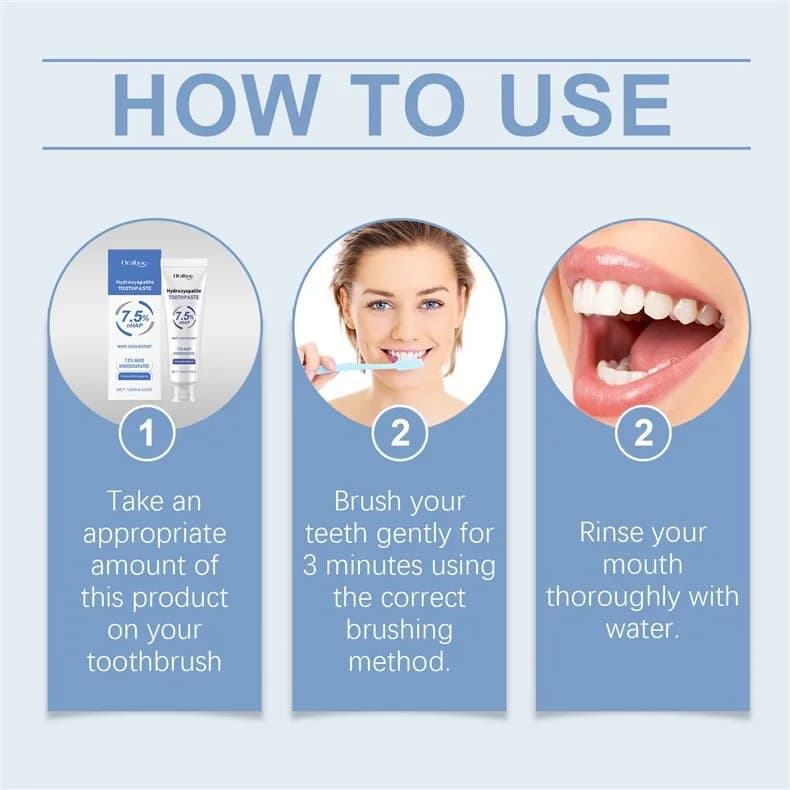 Hydroxyapatite Toothpaste with Mint