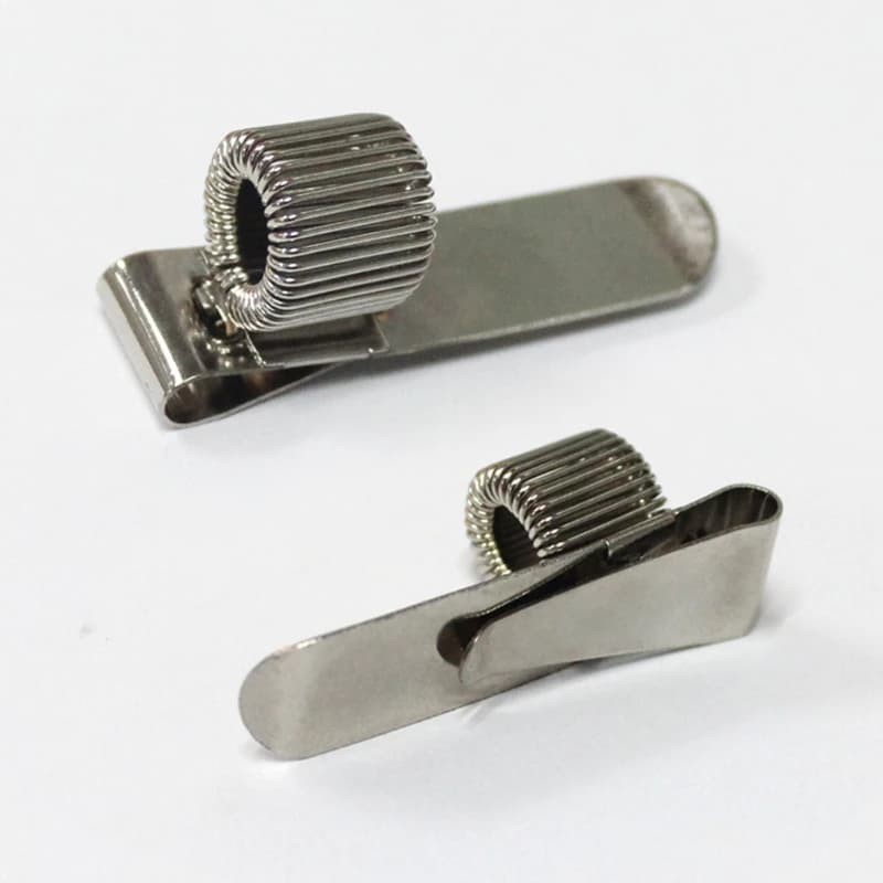 Metal Pen Holder Clip for Notebook and Clipboard
