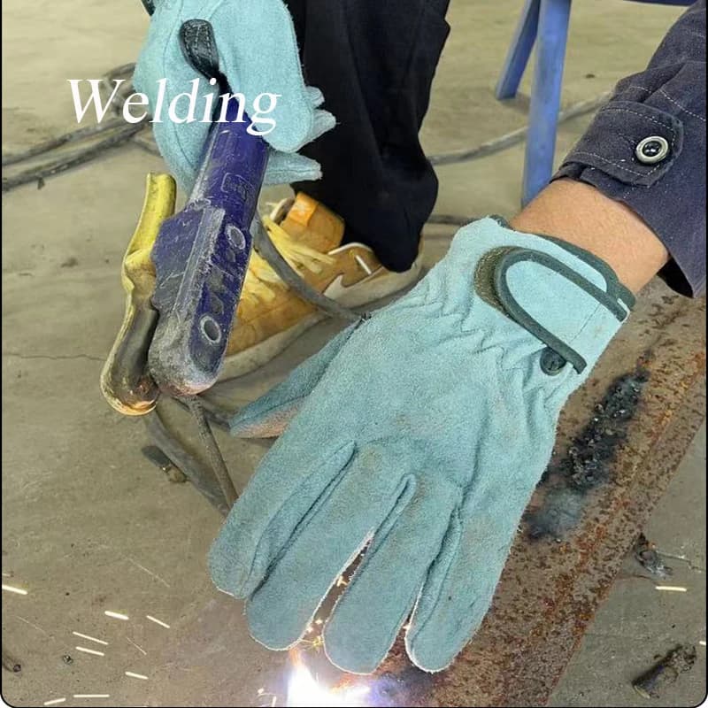 Leather Work Gloves Heavy Duty