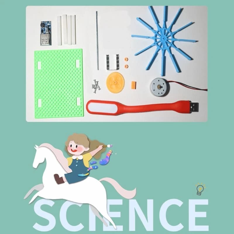 Funny Mechanical Hydraulic Generator DIY Kits Toy STEM Science Kits Parent-Children Interactive Toy Kids Education Props