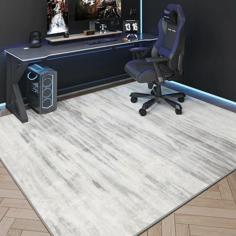 Modern Faded Abstract Texture Area Rug