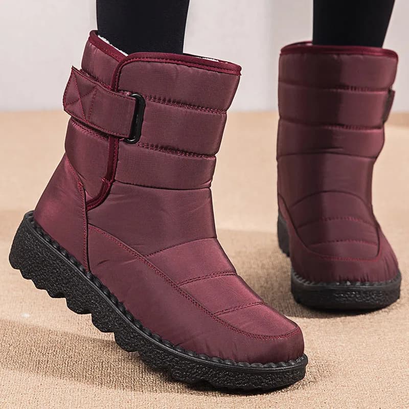 Women's Waterproof Snow Boots Platform