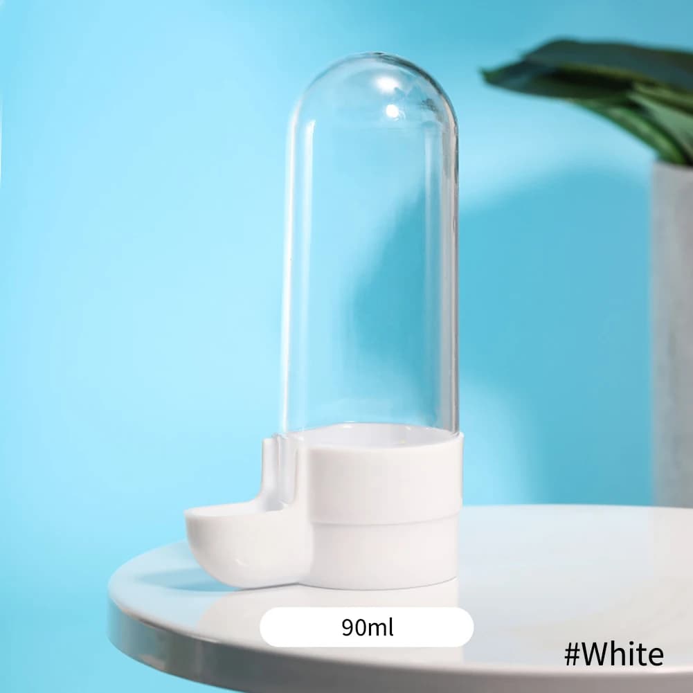 Bird Water Drinker Bottle with Cage Clip