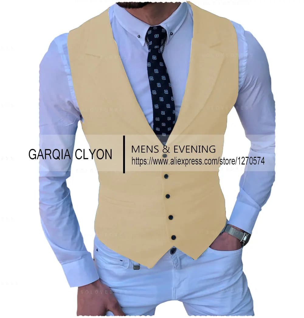 Men's Classic Single Breasted Vest Waistcoat