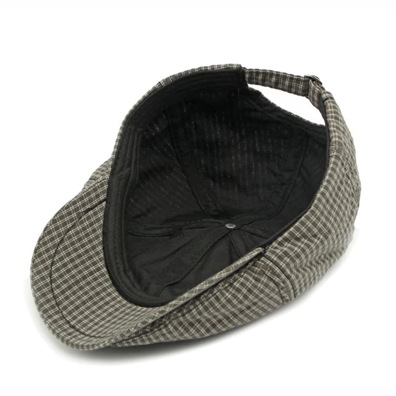 Retro Octagonal Newsboy Cap